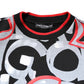 Multicolor Logo Monogram Crew Neck Sweater