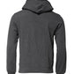 Gray Logo Patch Hooded Sweatshirt Sweater