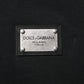 Black Logo Full Zip Hooded Men Sweatshirt Sweater