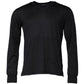 Dark Blue Silk Crew Neck Men Pullover Sweater