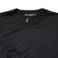 Dark Blue Silk Crew Neck Men Pullover Sweater