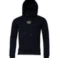 Black Crown Cotton Hooded Sweatshirt Sweater
