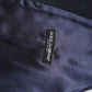 Dark Blue Logo Wool Formal Men Waistcoat Vest