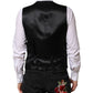 Black Wool Dress Formal Men Waistcoat Vest