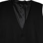 Black Wool Dress Formal Men Waistcoat Vest