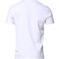White Cotton Logo Patch Crew Neck T-shirt