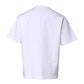 White Cotton Short Sleeves Crew Neck T-shirt
