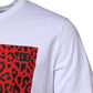 White Cotton Short Sleeves Crew Neck T-shirt