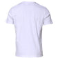 White Cotton Short Sleeves Crew Neck T-shirt