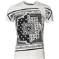 White Cotton Logo Bandana Print T-shirt