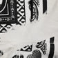 White Cotton Logo Bandana Print T-shirt