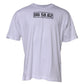 White Cotton Logo Print Crew Neck T-shirt