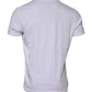 White Cotton Logo Patch Crew Neck T-shirt