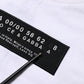 White Cotton Logo Patch Crew Neck T-shirt