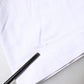 White Cotton Logo Patch Crew Neck T-shirt