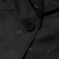Black Single Breasted Trench Coat Jacket