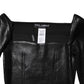 Black Viscose Long Sleeves Fitted Blouse Top