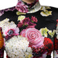 Multicolor Ortensies Long Sleeves Blouse Top