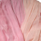 Pink Plunging V-neck Long Sleeves Blouse Top