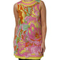 Multicolor Floral Round Neck Sleeveless Top
