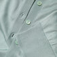Light Green Silk Button Down Cardigan Sweater