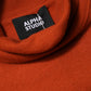 Dark Orange Long Sleeves Turtleneck Sweater