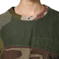 Multicolor Camouflage Oversized Top T-shirt