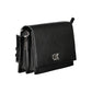 Black Polyester Women Handbag