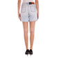 Light Blue Cotton Women Jean