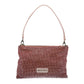 Pink Polyester Women Handbag