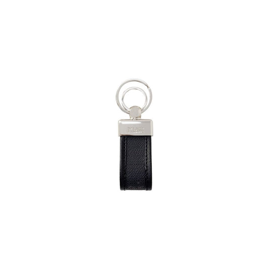Black Leather Keychain