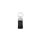 Black Leather Keychain