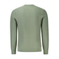Green Cotton Men Sweater