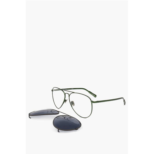 KRIS VAN ASSCHE Aviator Sunglasses with Removable Mask