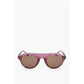 DRIES VAN NOTEN Aviator Sunglasses with Patterned Frame