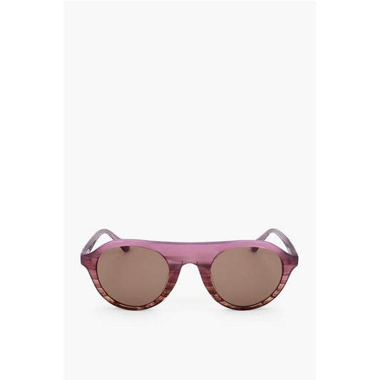 DRIES VAN NOTEN Aviator Sunglasses with Patterned Frame