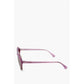 DRIES VAN NOTEN Aviator Sunglasses with Patterned Frame