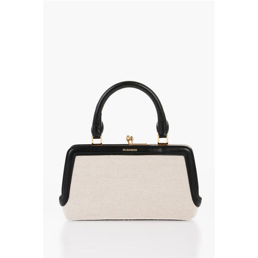 Canvas Minibag with Removable Shoulder Strap