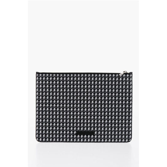 All-Over Logo Leather Pouch