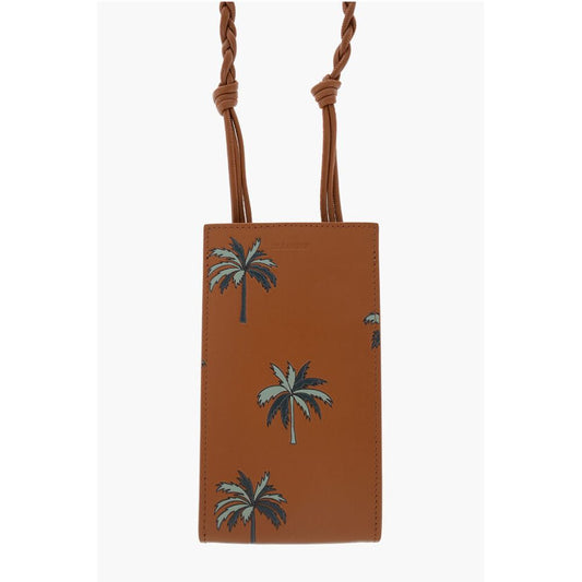 Printed Leather Crossbody Smatphone Cover