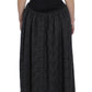 Elegant Black Full-Length Sheath Dress