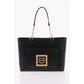 LOVE Faux Leather Tote Bag with Golden Details