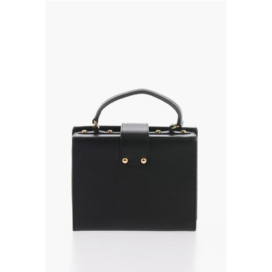 LOVE Leather Briefcase Bag with Turn Lock Closure