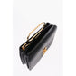 LOVE Solid Color Handbag with Removable Faux Fur Handle