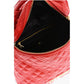 LOVE Quilted Faux Leather Backpack with Golden Logo