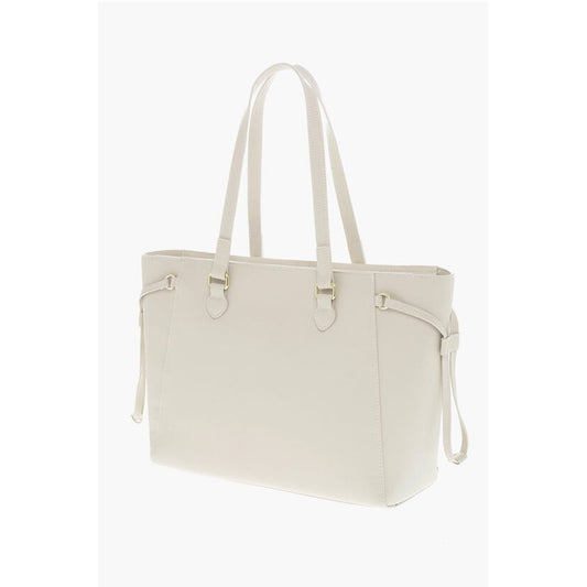 LOVE Saffiano Faux Leather Tote Bag