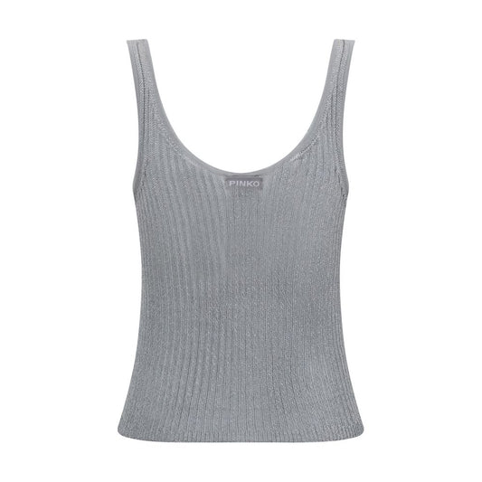 Metallic Knit Top