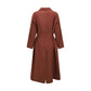 Belted linen Coat