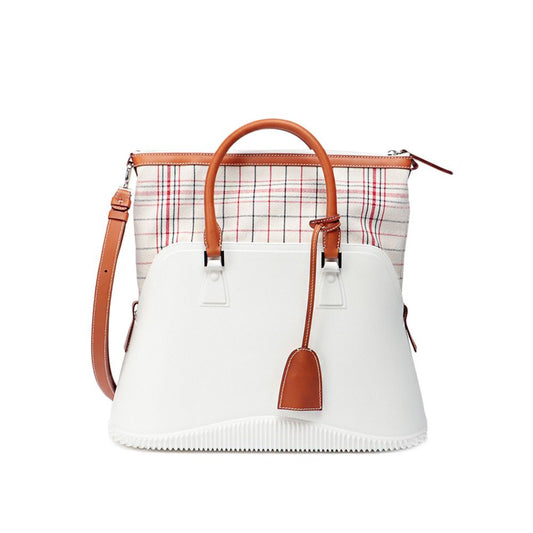 White Cotton Handbag