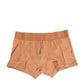 Brown Cotton Stretch Regular Boxer Underwear